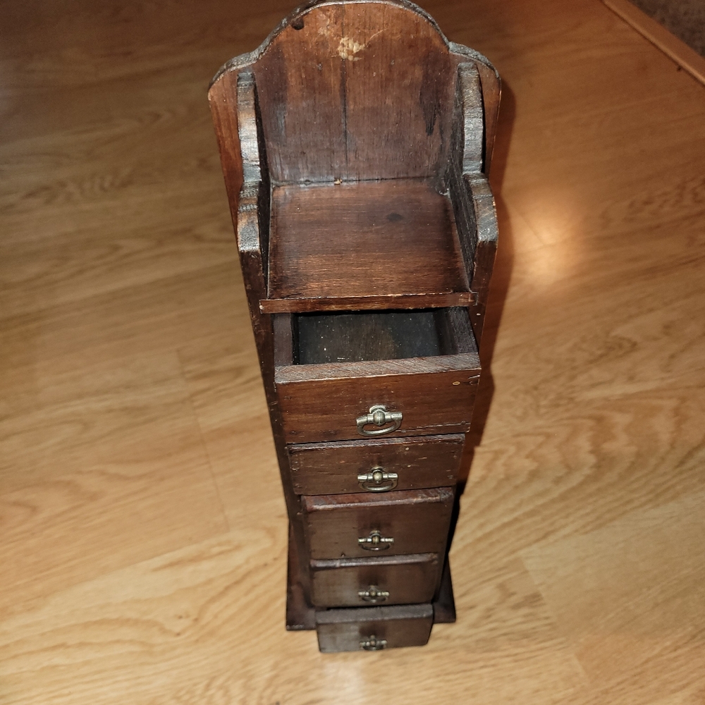 Vinage Wooden Apothecary - Picture 8 of 8